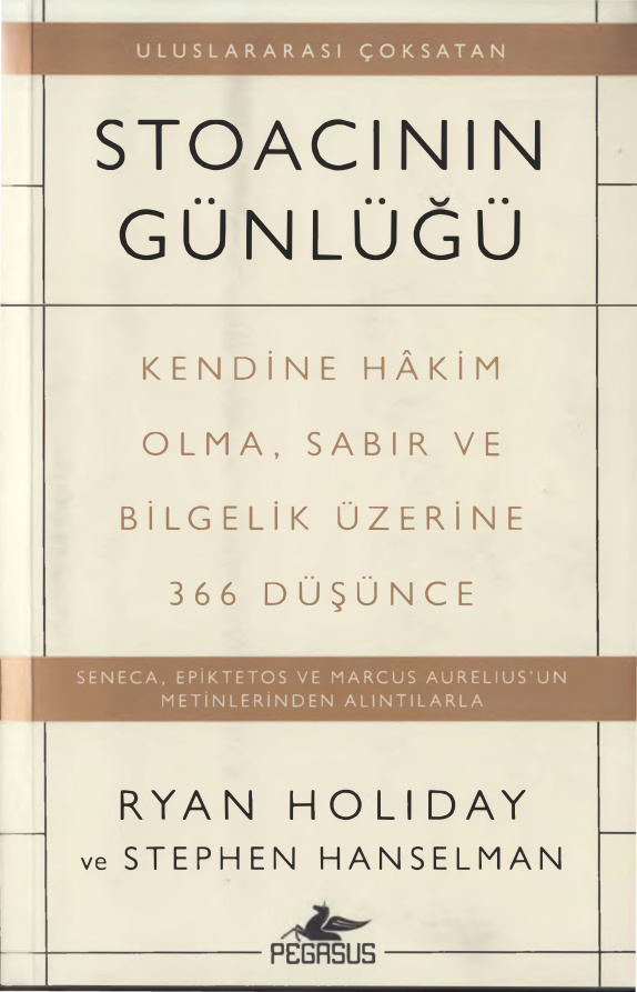 Stoacının Günlüğü PDF İndir – Ryan Holiday – Stephen Hanselman