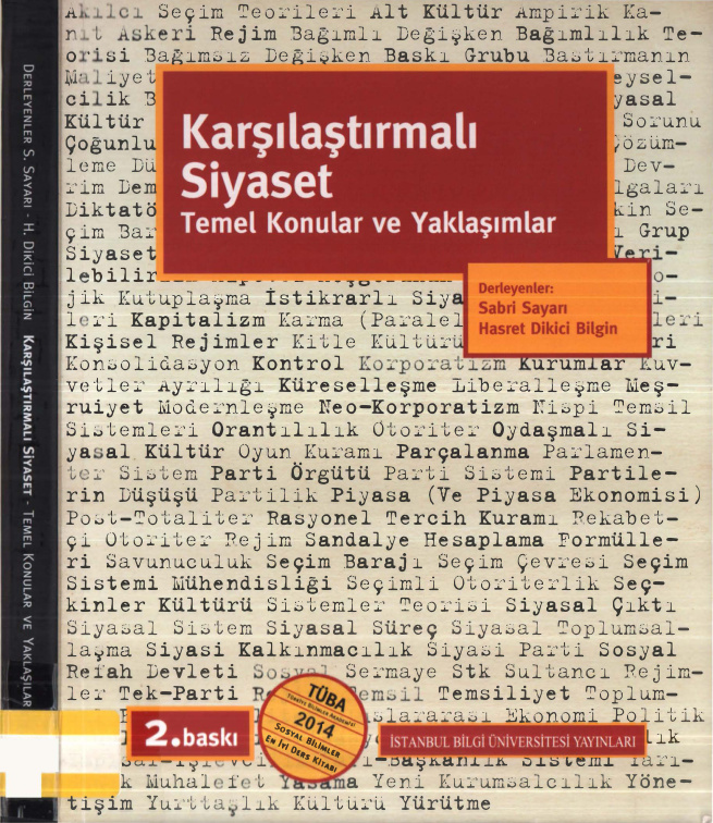 Karşılaştırmalı Siyaset PDF İndir – Sabri Sayan – Hasret Dikici Bilgin