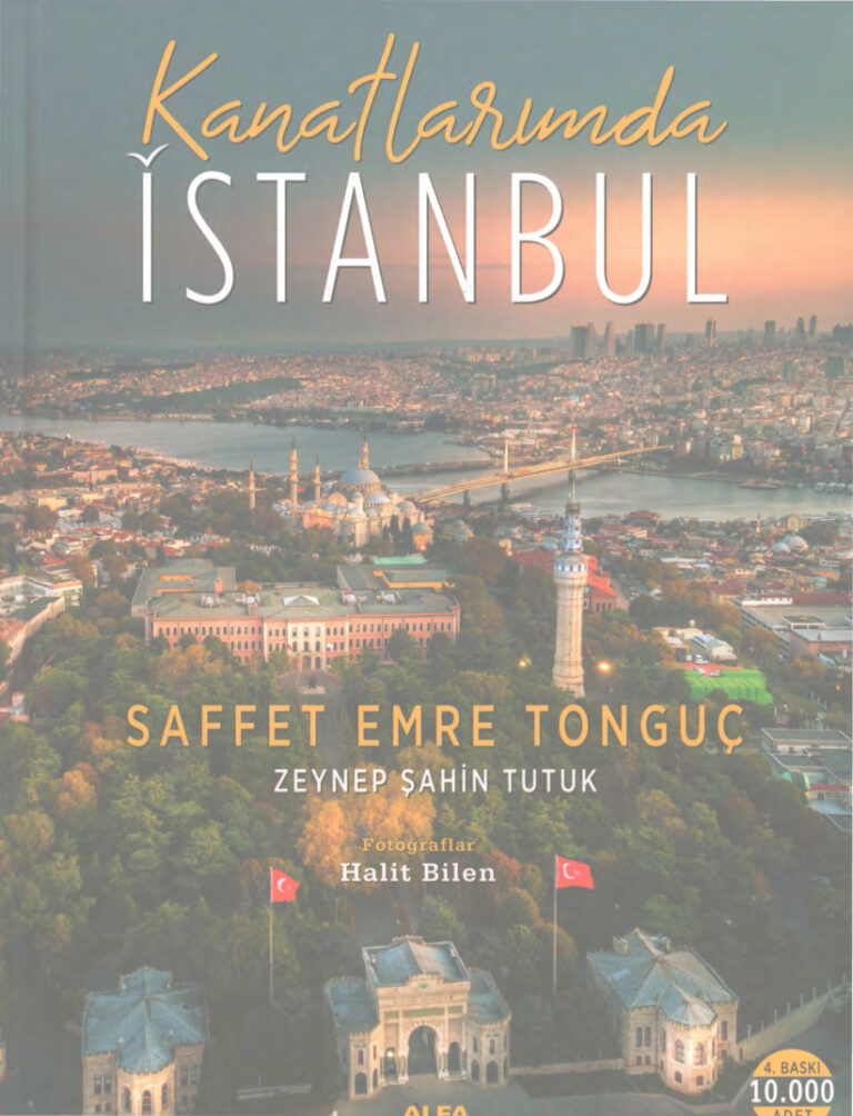 Saffet Emre Tonguç Kanatlarımda Istanbul Alfa Yayınları Kitap Kapağı