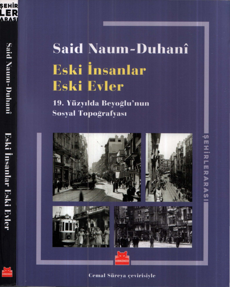 Said Naum Duhani Eski İnsanlar Eski Evler Kırmızı Kedi Yayınları Kitap Kapağı
