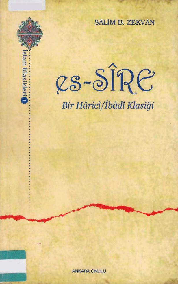 es-Sîre & Bir Hâricî İbâdî Klasiği PDF İndir – Salim b. Zekvan