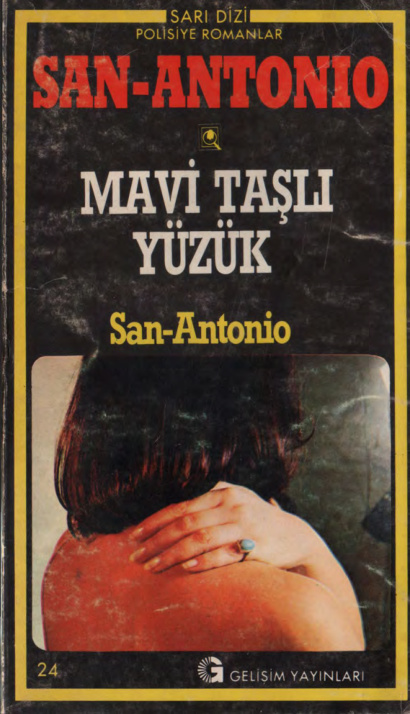 Mavi Taşlı Yüzük PDF İndir – San-Antonio