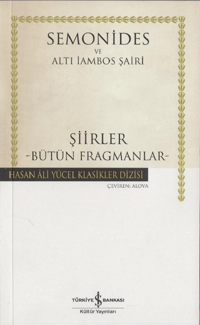 Şiirler (Bütün Fragmanlar) PDF İndir – Semonides