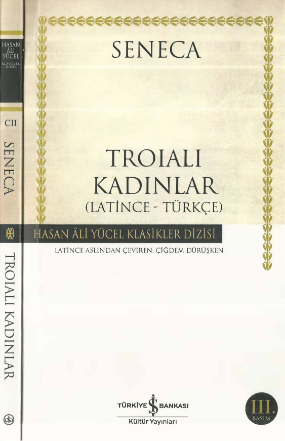 Seneca Troıalı Kadınlar İş Bankası Yayınları Kitap Kapağı