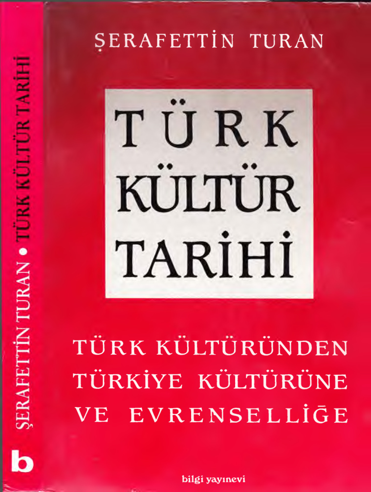 Türk Kültür Tarihi PDF İndir – Şerafettin Turan