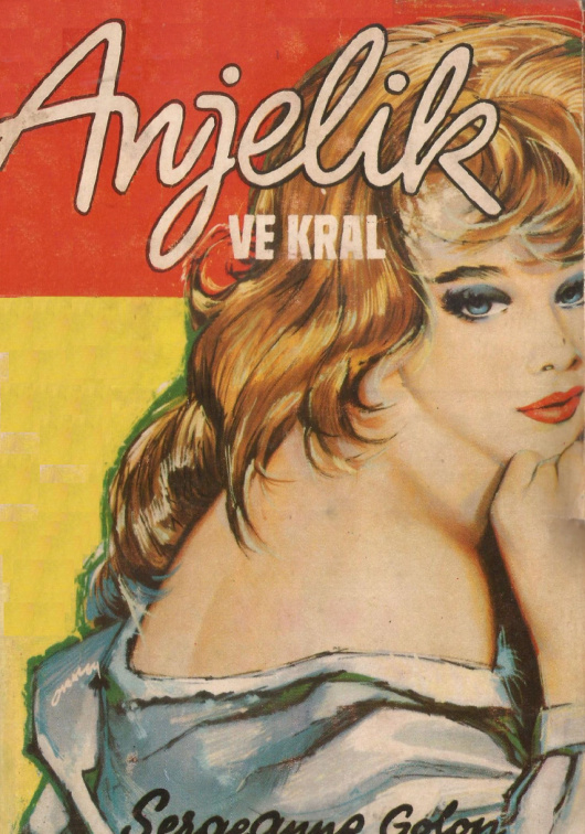 Sergeanne Golon Anjelik ve Kral Halk Kitabevi Kitap Kapağı