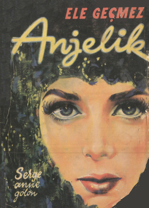 Sergeanne Golon Ele Geçmez Anjelik Halk Kitabevi Kitap Kapağı