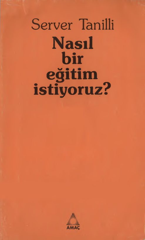 Nasıl Bir Eğitim İstiyoruz PDF İndir – Server Tanilli