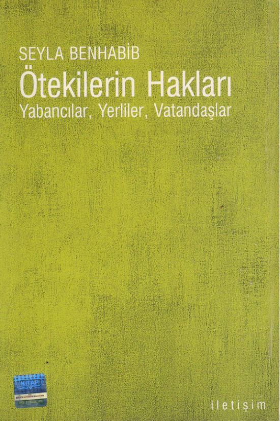 Ötekilerin Hakları PDF İndir – Seyla Benhabib