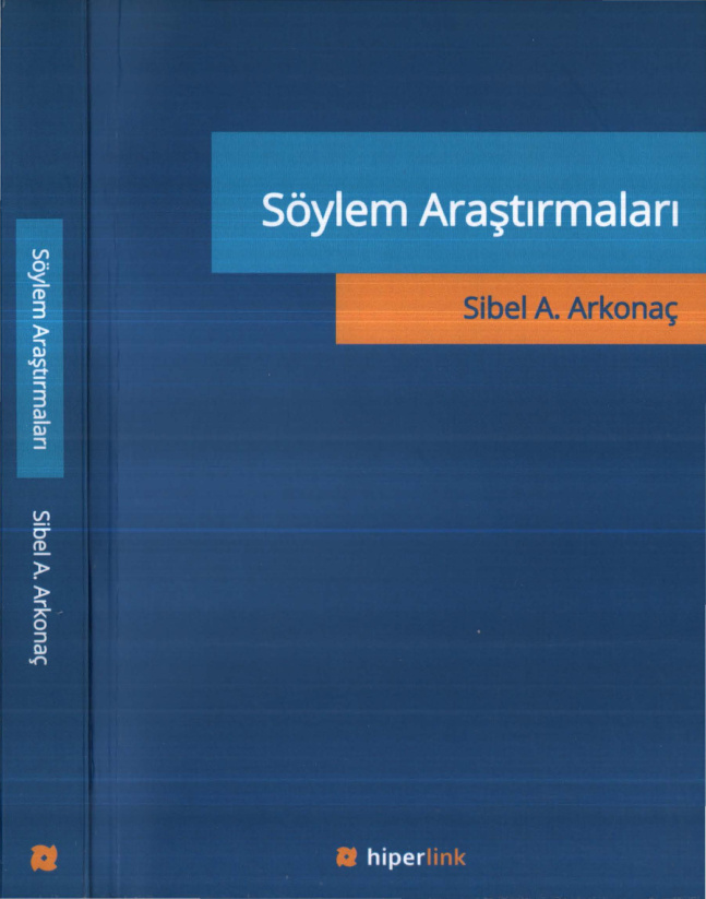 Söylem Araştırmaları PDF İndir – Sibel A. Arkonaç