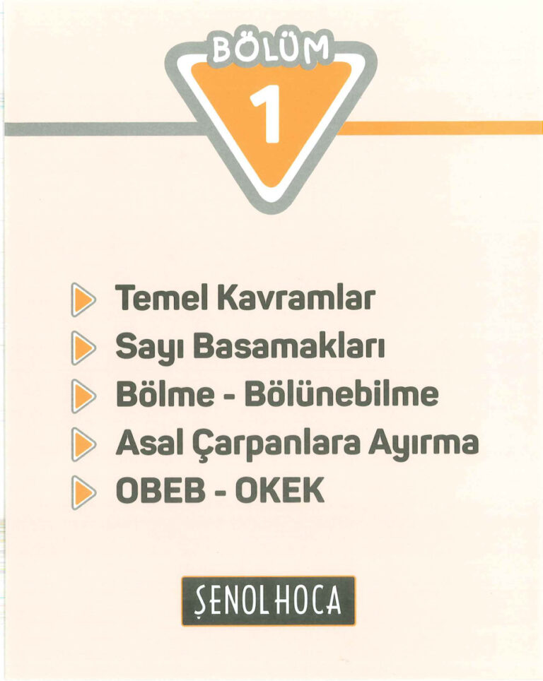 Sınav İkizi Şenol Hoca matematik Kitap Kapağı