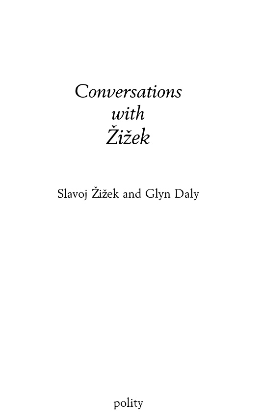 Conversations with Slavoj Žižek PDF İndir – Slavoj Žižek