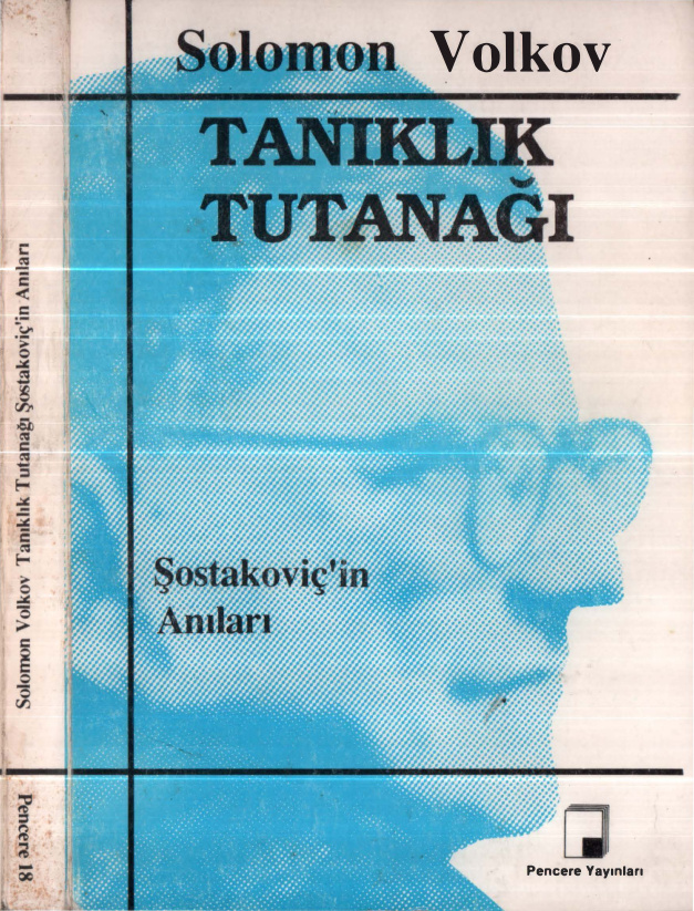 Tanıklık Tutanağı PDF İndir – Solomon Volkov