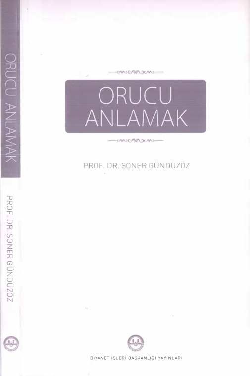 Orucu Anlamak PDF İndir – Soner Gündüzöz