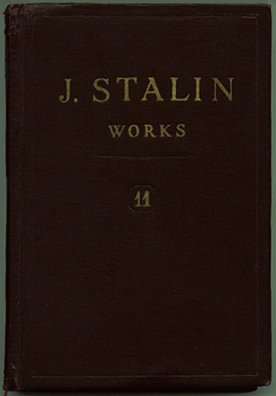 Stalin Works 11 PDF İndir – Joseph Stalin