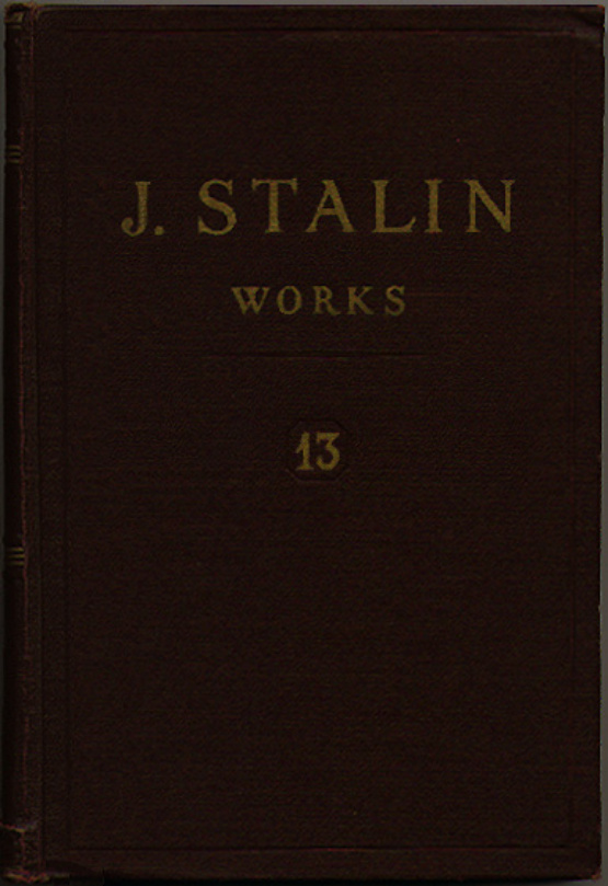 Stalin Works 13 PDF İndir – Joseph Stalin