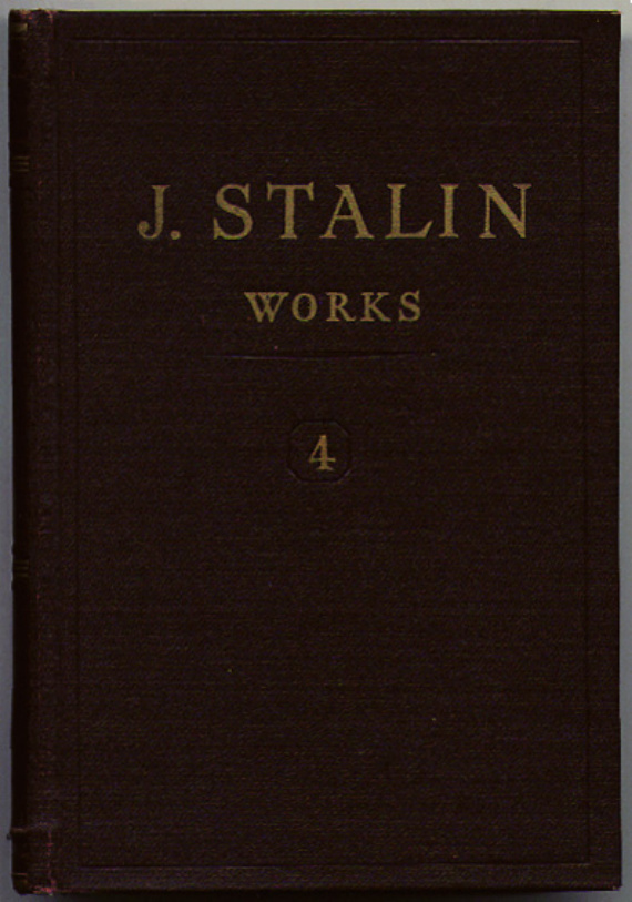 Stalin Works 4 PDF İndir – Joseph Stalin