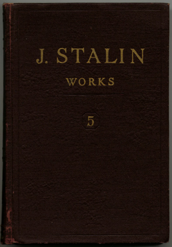 Stalin Works 5 PDF İndir – Joseph Stalin