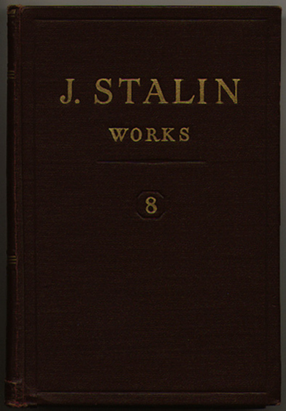 Stalin Works 8 PDF İndir – Joseph Stalin