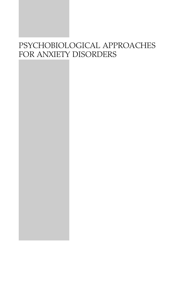 Psychobiological Approaches for Anxiety Disorders Treatment Combination PDF İndir – Stefan G. Hofmann
