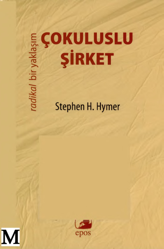 Çokuluslu Şirketler PDF İndir – Stephen H. Hymer