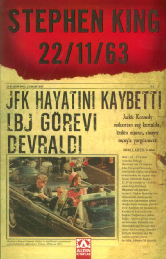 22/11/63 PDF İndir – Stephen King