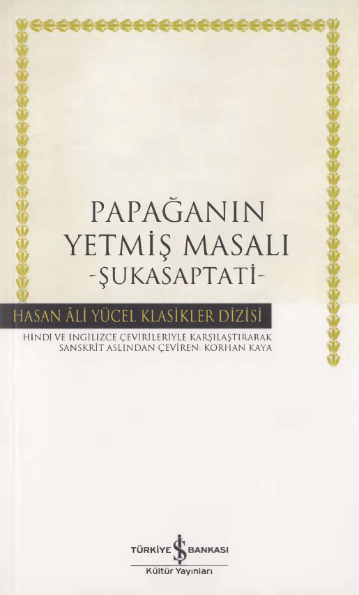 Papağanın Yetmiş Masalı PDF İndir – Bilinmiyor (Sukasaptati)