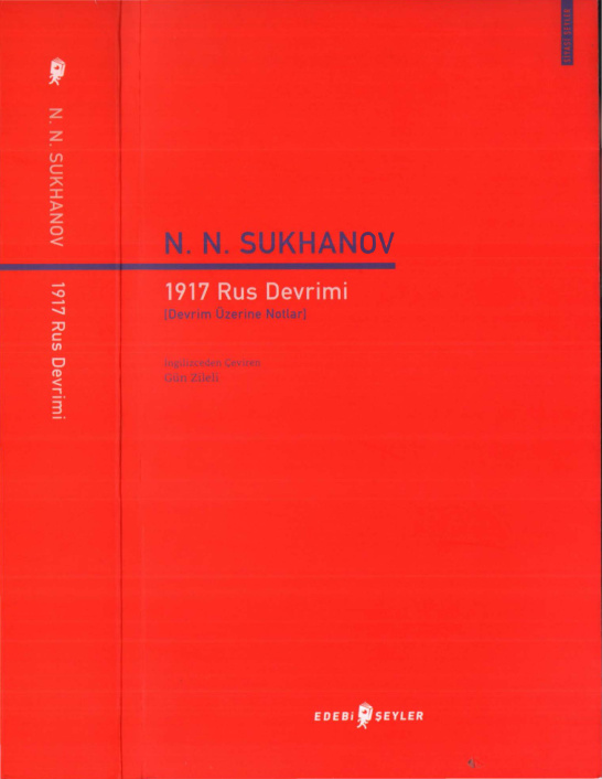 1917 Rus Devrimi PDF İndir - N. N. Sukhanov 10 1917 Rus Devrimi PDF İndir – N. N. Sukhanov