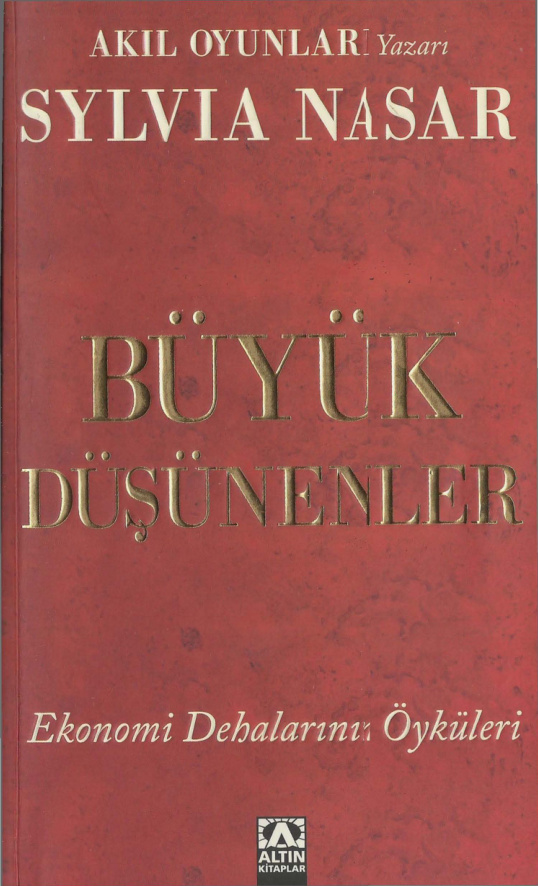 Büyük Düşünenler PDF İndir – Sylvia Nasar