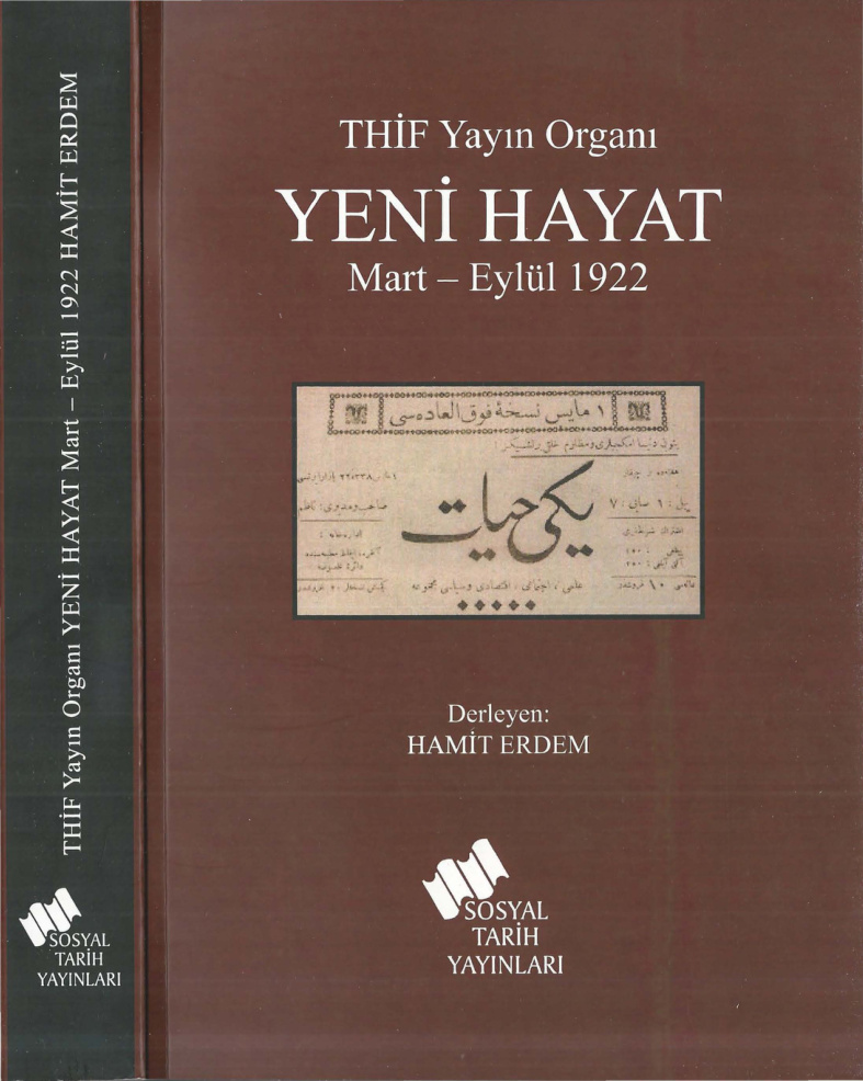Yeni Hayat (Mart-Eylül 1922) PDF İndir – Kolektif