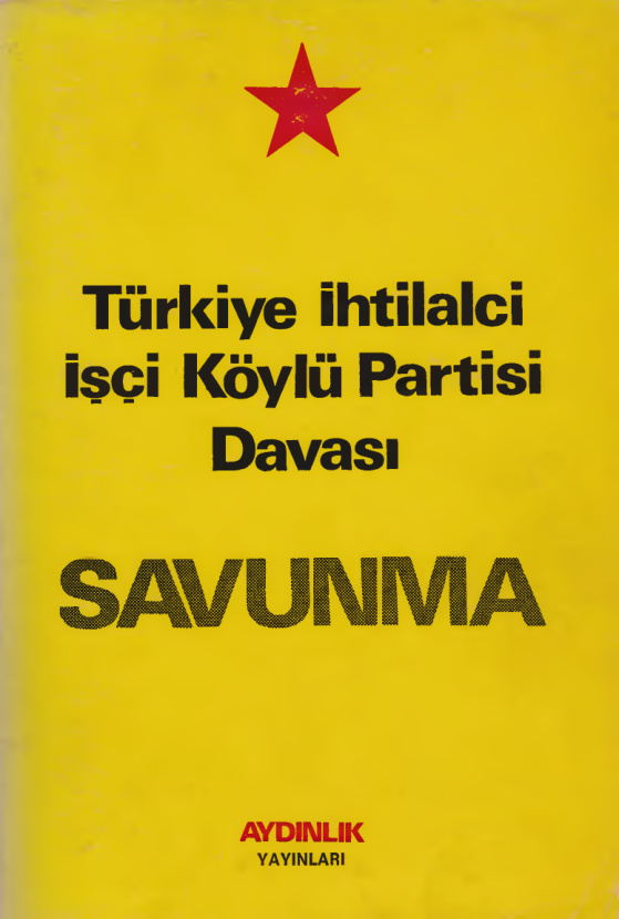 TİİKP Davası Savunma PDF İndir – Kolektif (Doğu Perinçek vd.)
