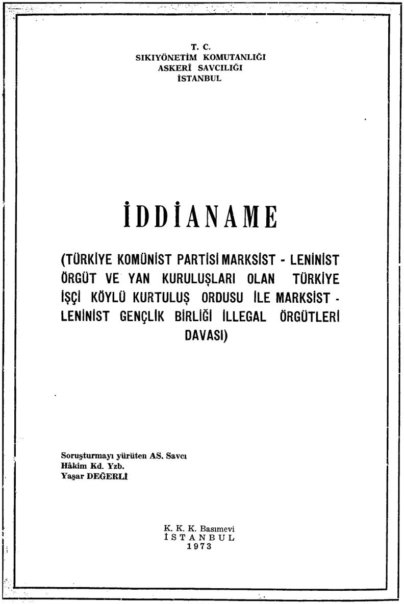 TKPML Esas Hakkında Mütalaa (Normal) PDF İndir – Kolektif