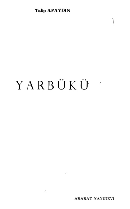 Yarbükü PDF İndir - Talip Apaydın 4 Yarbükü PDF İndir – Talip Apaydın