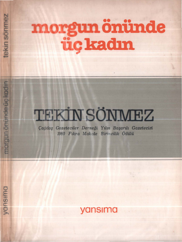 Morgun Önünde Üç Kadın PDF İndir – Tekin Sönmez