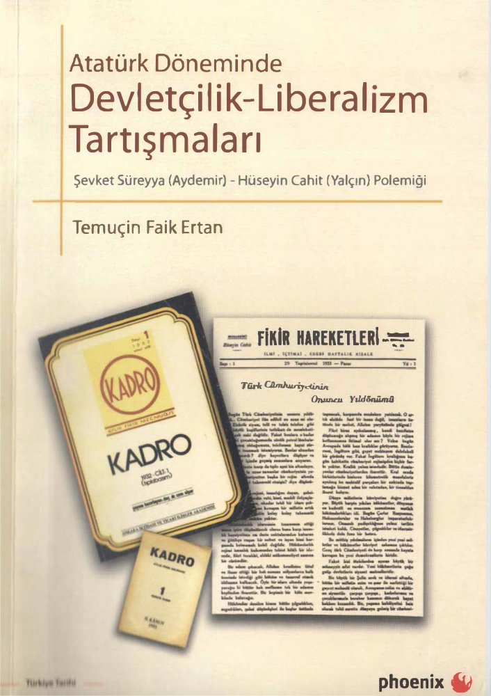 Atatürk Döneminde Devletçilik Liberalizm Tartışmaları PDF İndir – Temuçin Faik Ertan