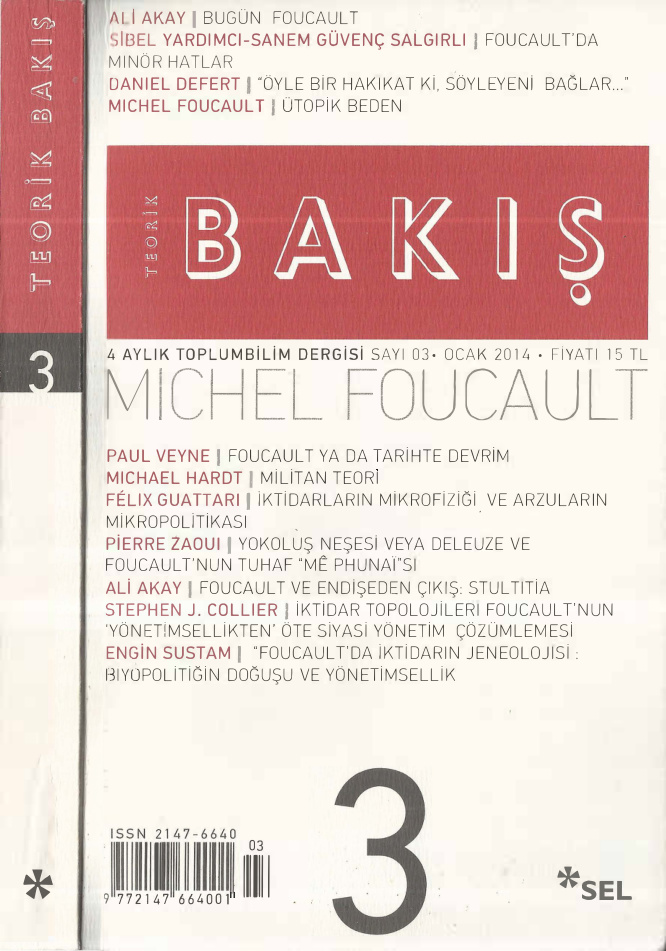 Teorik Bakış Sayı 003: Michel Foucault PDF İndir – Kolektif