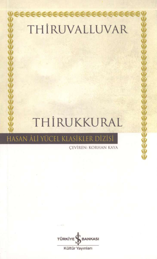 Thirukkural PDF İndir – Thiruvalluvar