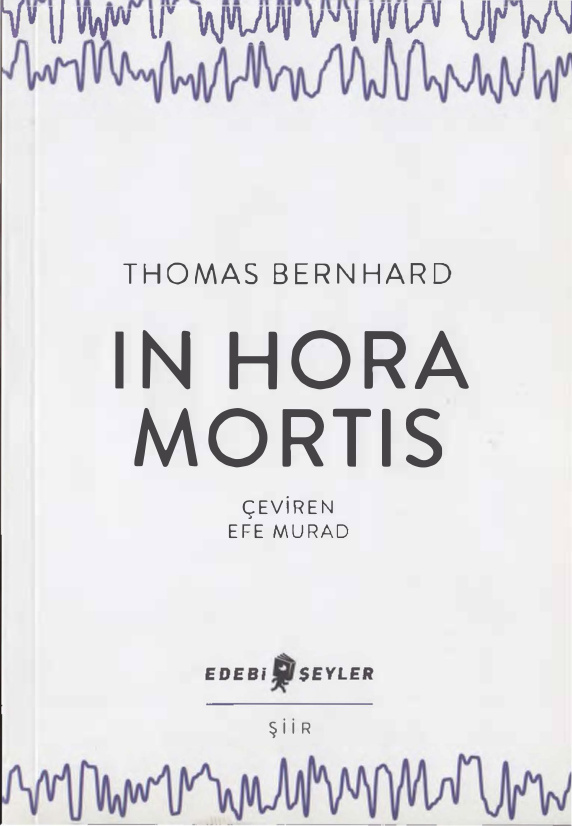 In Hora Mortis PDF İndir – Thomas Bernhard