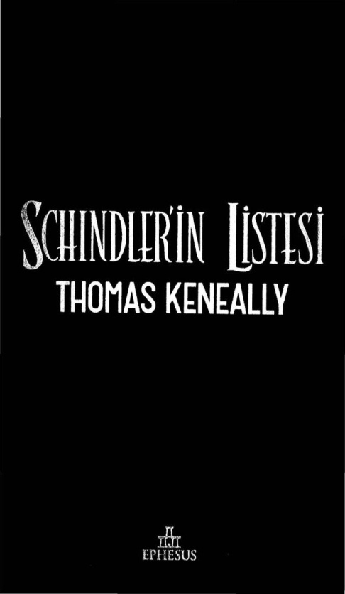 Schindler’in Listesi PDF İndir – Thomas Keneally