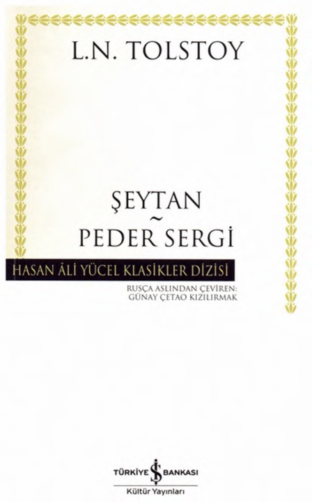 Şeytan / Peder Sergi PDF İndir – Lev Tolstoy