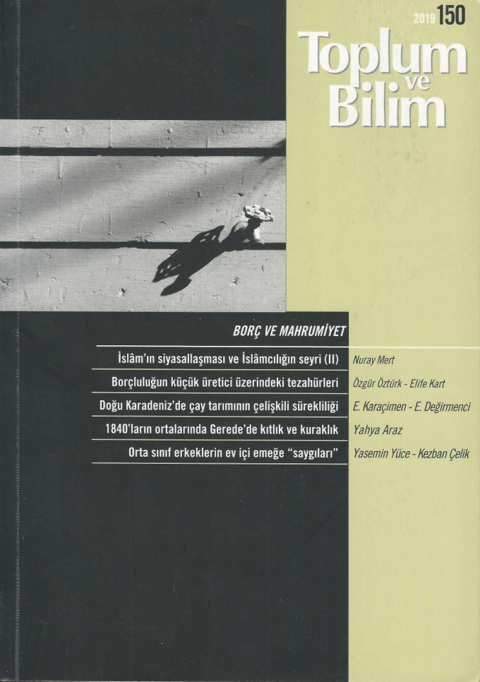 Toplum ve Bilim Sayı 150 PDF İndir – Kolektif