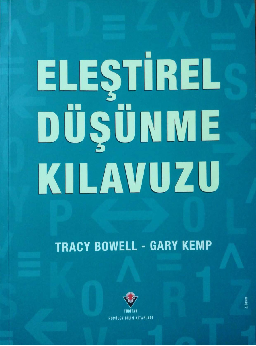 Eleştirel Düşünme Kılavuzu PDF İndir – Tracy Bowell, Gary Kemp