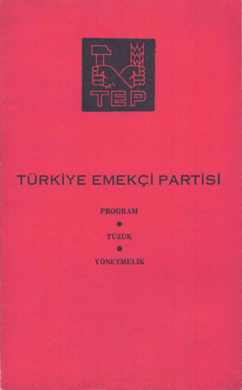 Türkiye Emekçi Partisi Program Tüzük Yönetmelik PDF İndir – Türkiye Emekçi Partisi