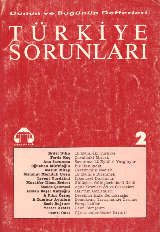 12 Eylül İnsan Hakları Demokrasi Türkiye Ekonomisi (Türkiye Sorunları Dizisi 02) PDF İndir – Kolektif