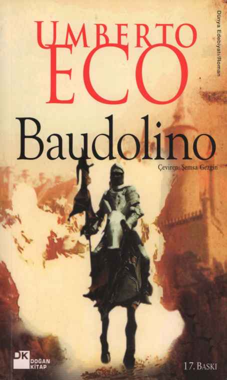 Umberto Eco Baudolino Doğan Kitap Kitap Kapağı