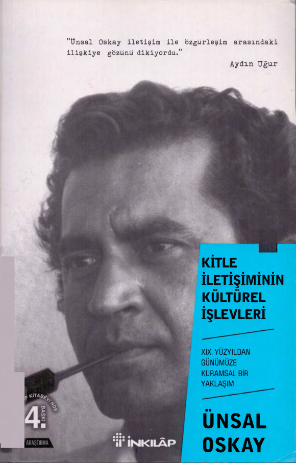 Kitle İletişiminin Kültürel İşlevleri PDF İndir – Ünsal Oskay