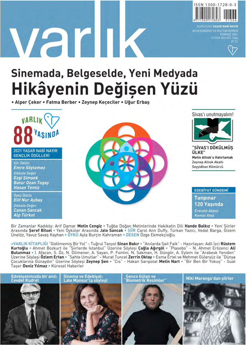 Varlık Dergisi Temmuz 2021 PDF İndir – Kolektif