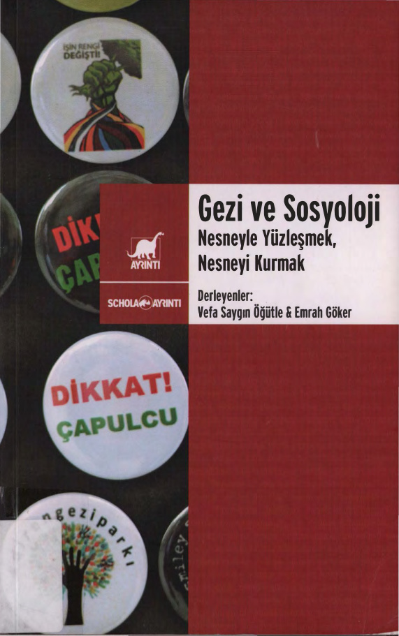 Gezi ve Sosyoloji PDF İndir – Vefa Saygın Öğütle, Emrah Göker