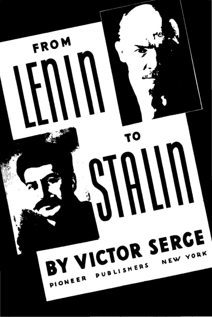 From Lenin To Stalin PDF İndir – Victor Serge