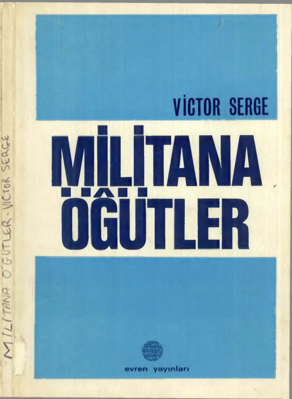 Militana Öğütler PDF İndir – Victor Serge
